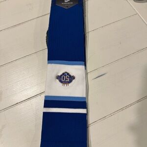 Stance Blue and White Athletic Socks - KC Royals